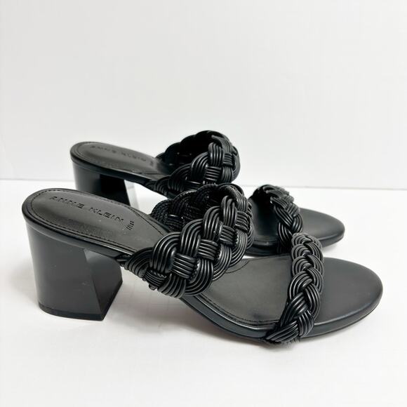 ANNE KLEIN ROBYNN BLACK WOMEN SANDAL HEELS SIZE 6M NEW WITHOUT BOX - Picture 6 of 6